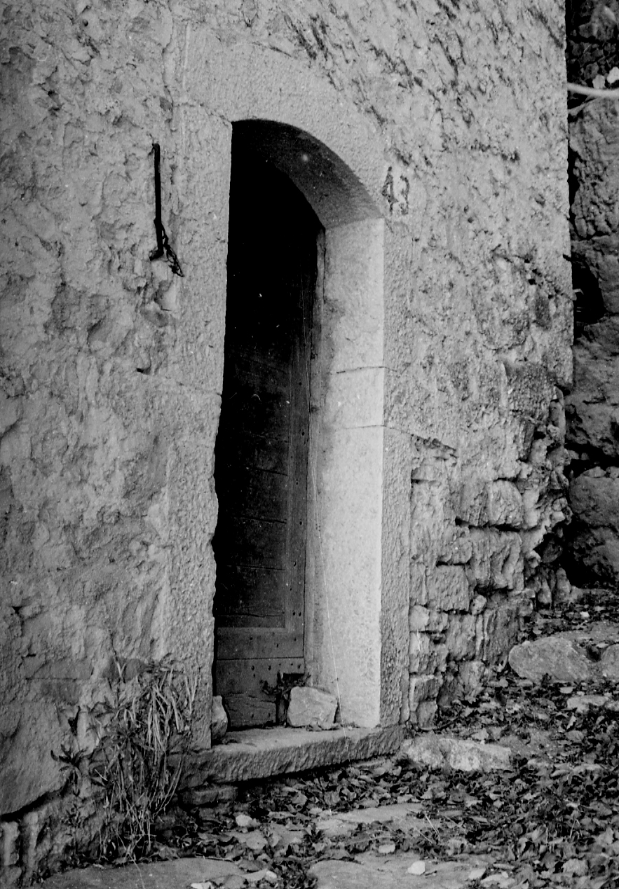 portale, elemento d'insieme - ambito abruzzese (fine/inizio secc. XIX/ XX)