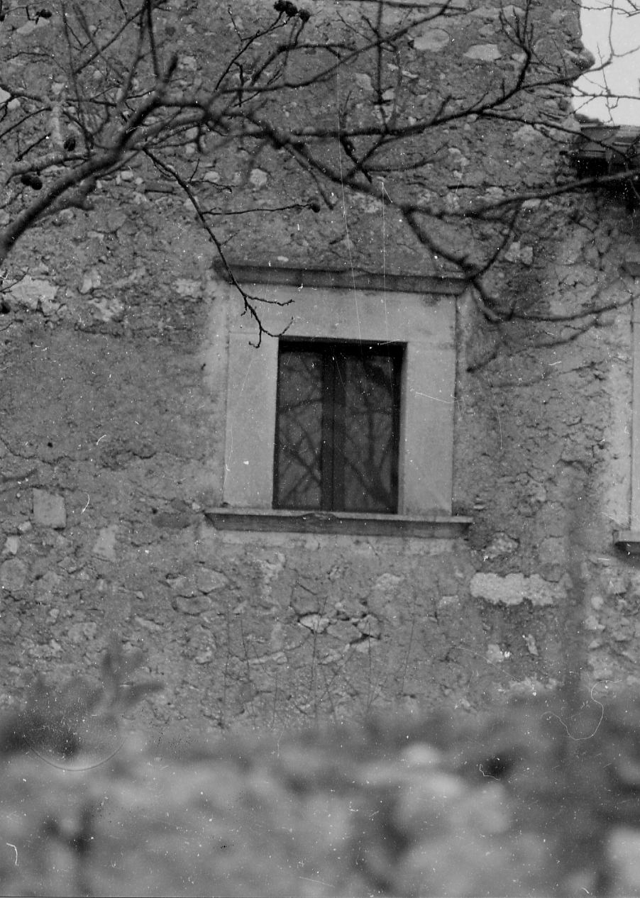 mostra di finestra, serie - bottega Italia centrale (fine sec. XVII)