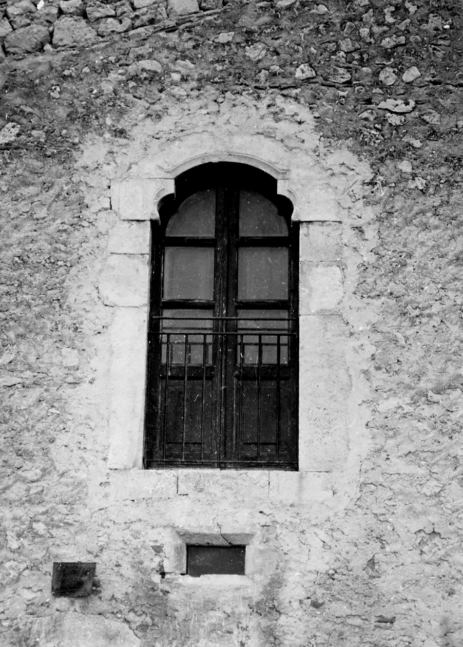 porta finestra, opera isolata - bottega Italia centrale (fine sec. XVIII)