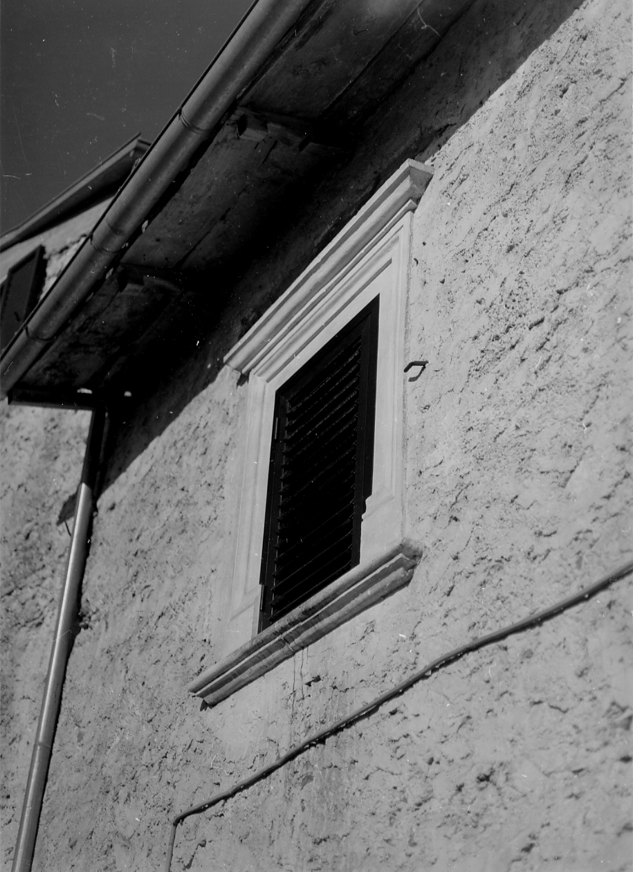 mostra di finestra, serie - bottega Italia centrale (fine sec. XVII)