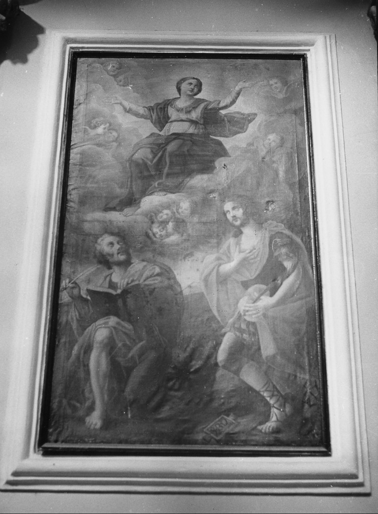 MADONNA E SANTI (dipinto) - bottega Italia centrale (sec. XVIII)