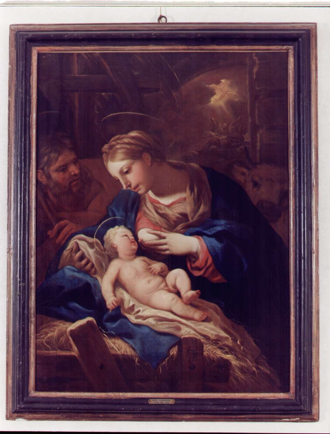 Sacra Famiglia (dipinto) di Giordano Luca (secc. XVII/ XVIII)