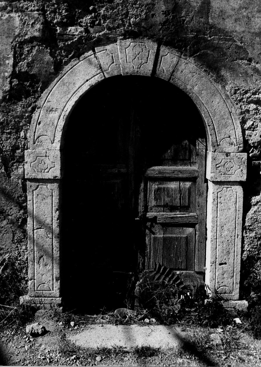 portale, opera isolata - bottega Italia centrale (fine sec. XIX)