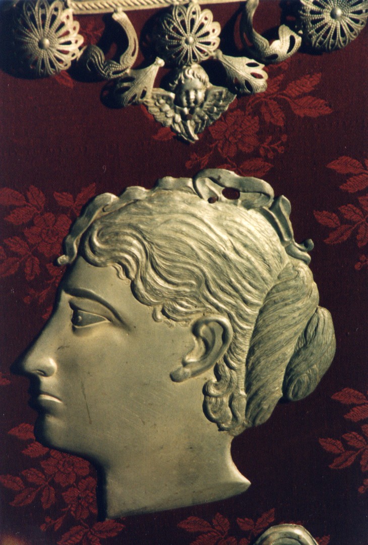 profilo di donna (ex voto) - ambito abruzzese (fine sec. XIX)
