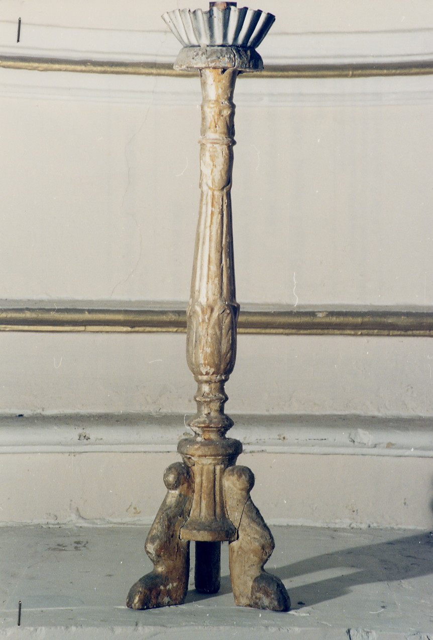 candelabro, serie - ambito abruzzese (prima metà sec. XVIII)