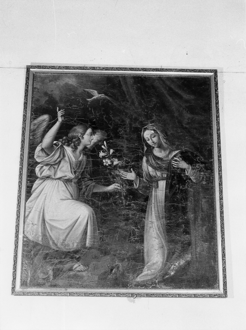 ANNUNCIAZIONE (dipinto) - bottega Italia centrale (sec. XVII)