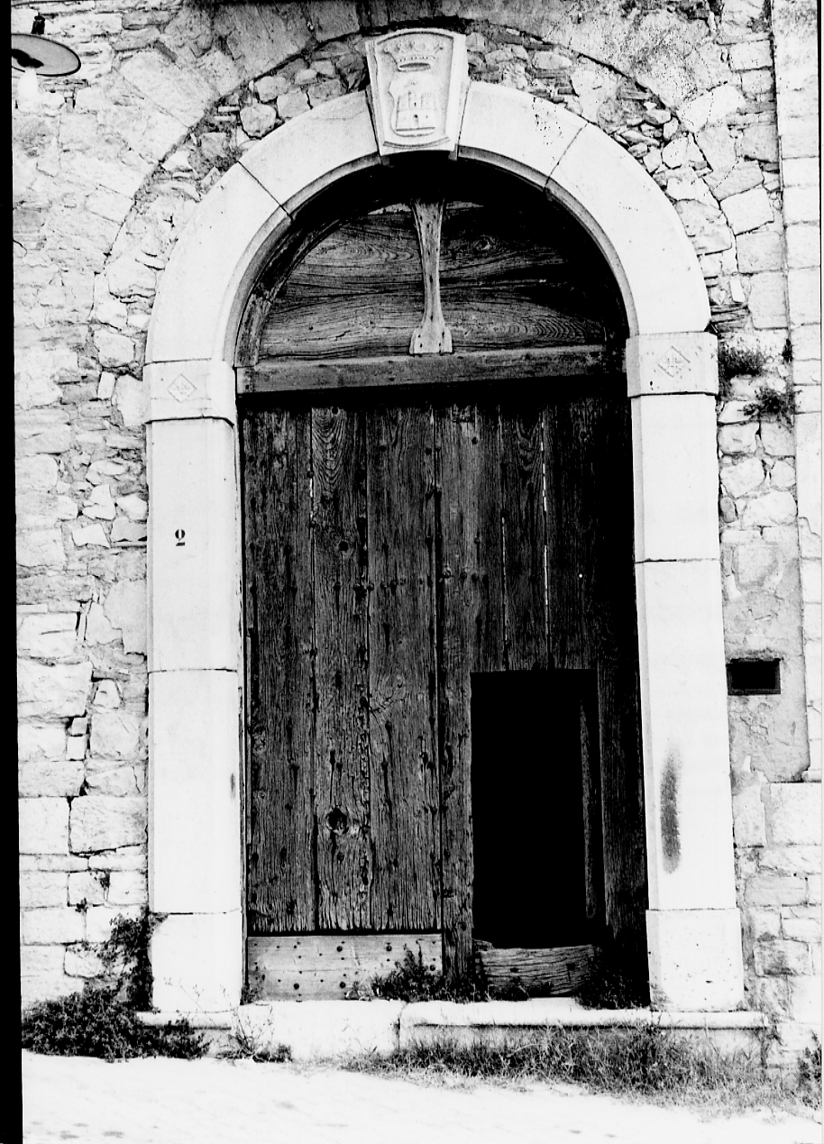 portale, opera isolata - ambito abruzzese (prima metà sec. XVIII)