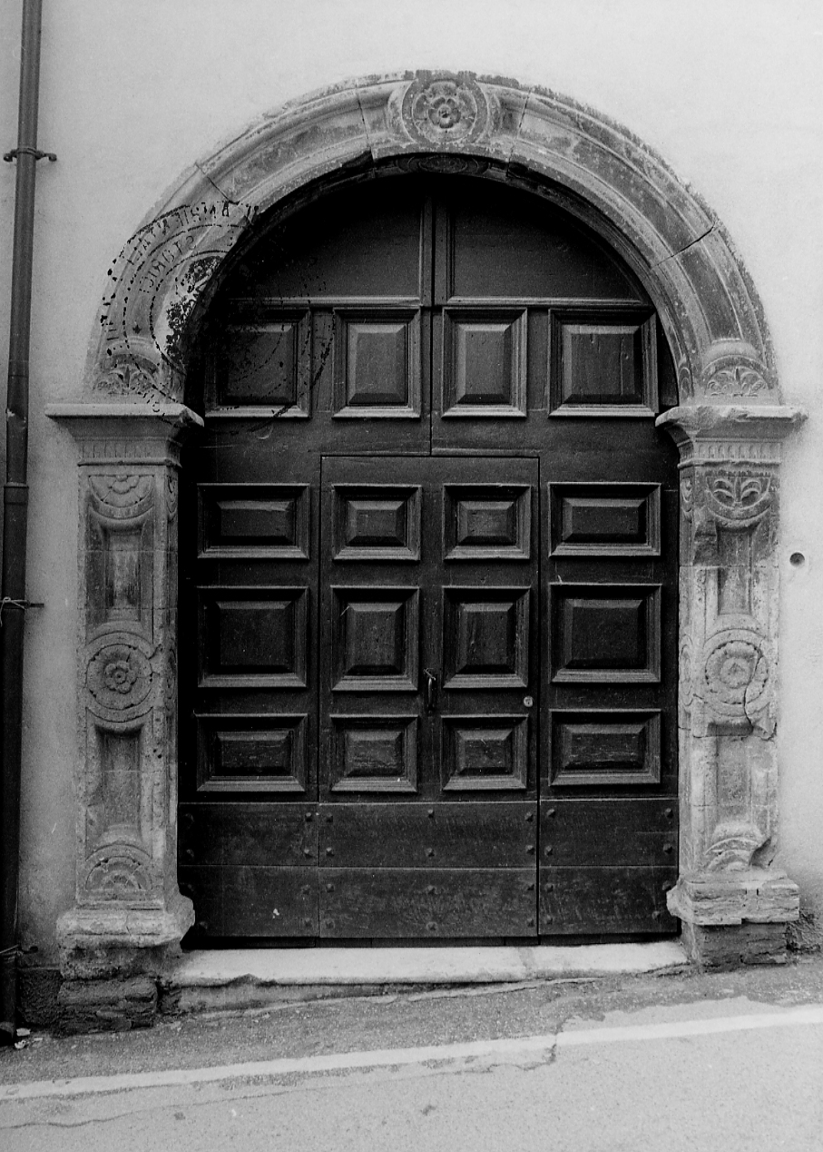 portale, opera isolata - ambito Italia centrale (seconda metà sec. XVI)