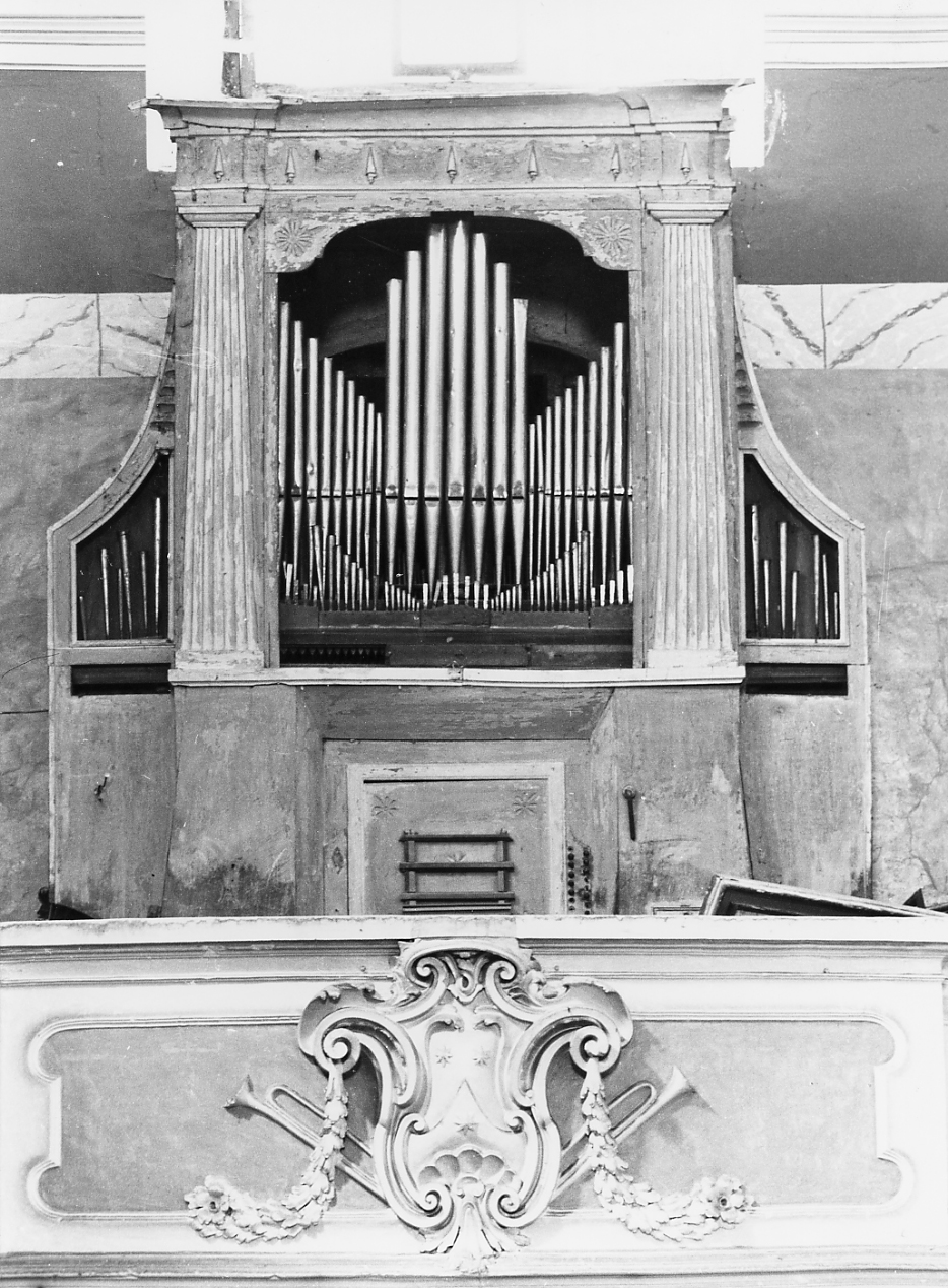 cassa d'organo - ambito Italia centrale (sec. XIX)