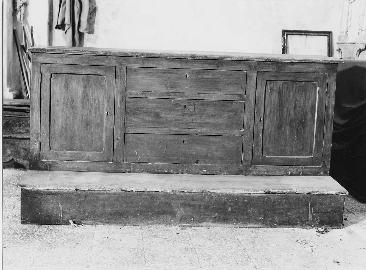 inginocchiatoio - ambito Italia centrale (seconda metà sec. XIX)