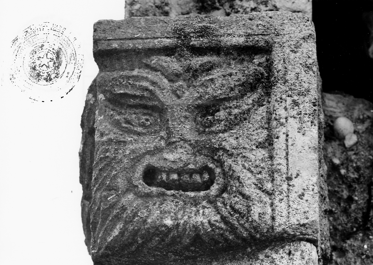 FIGURA GROTTESCA (concio, elemento d'insieme) - ambito Italia centrale (inizio sec. XIX)