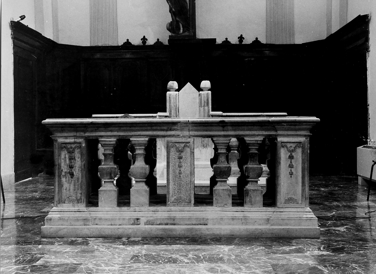 altare maggiore, opera isolata - ambito Italia centrale (sec. XIX)