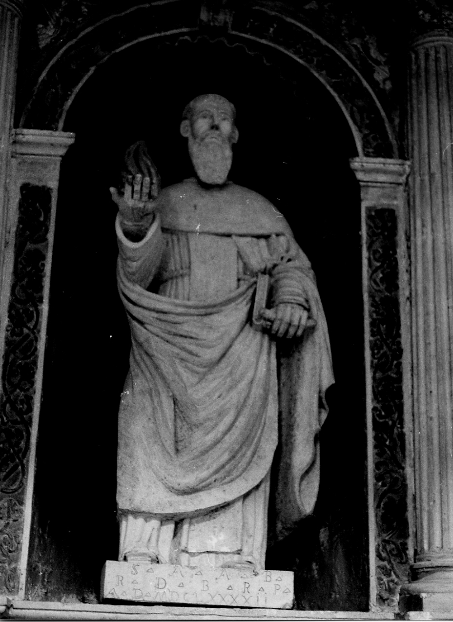 SANT'ANTONIO ABATE (statua, opera isolata) - ambito Italia centrale (sec. XVII)