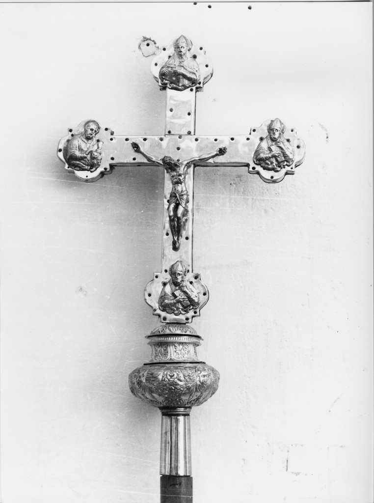 Cristo crocifisso (croce processionale) - ambito dell'Italia centrale (sec. XIX)