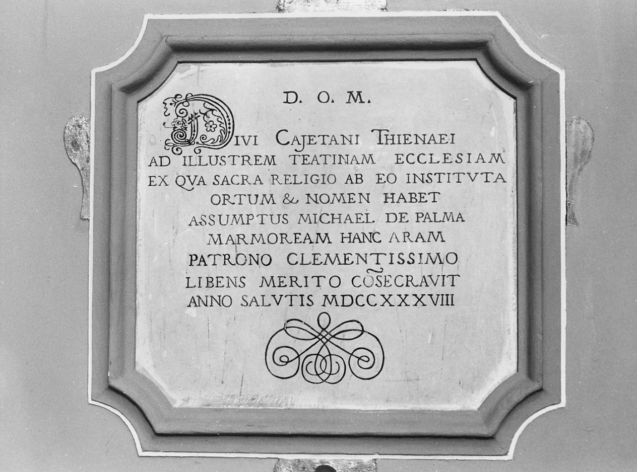 lapide - ambito abruzzese (sec. XVIII)