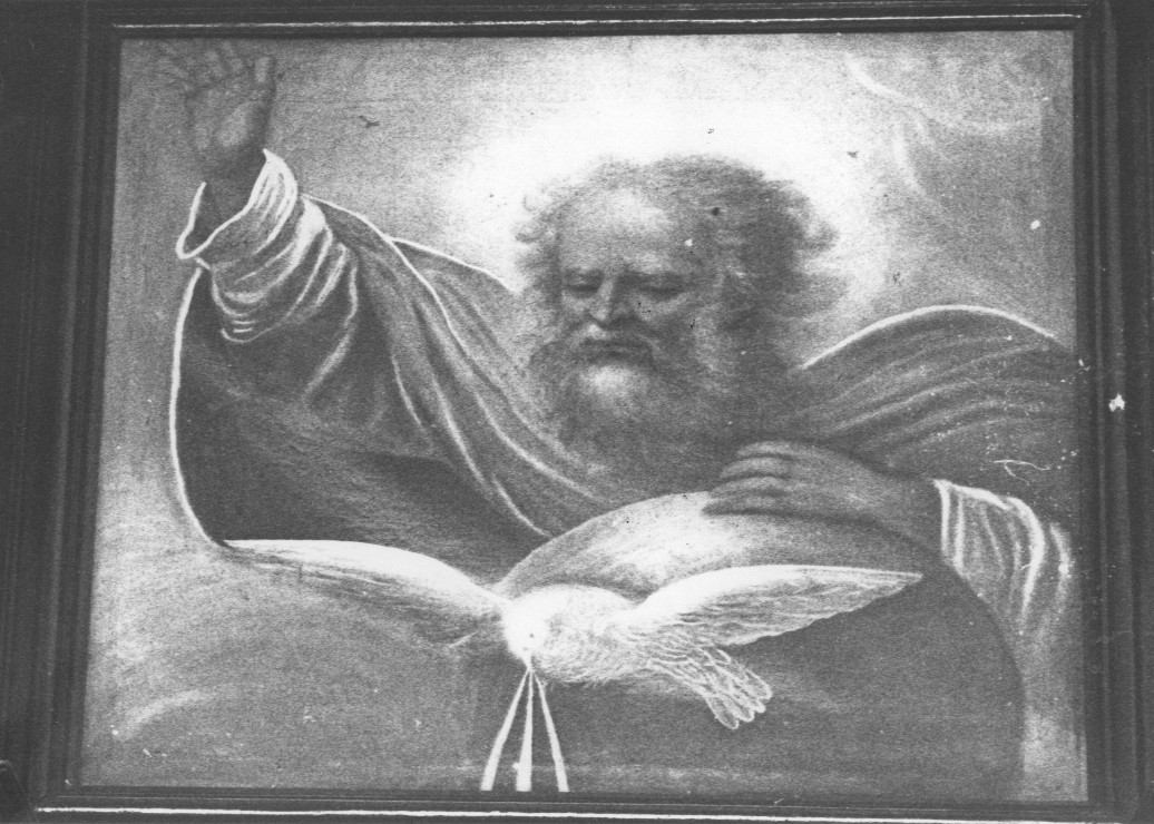 Dio Padre (dipinto, opera isolata) - ambito abruzzese (sec. XVIII)