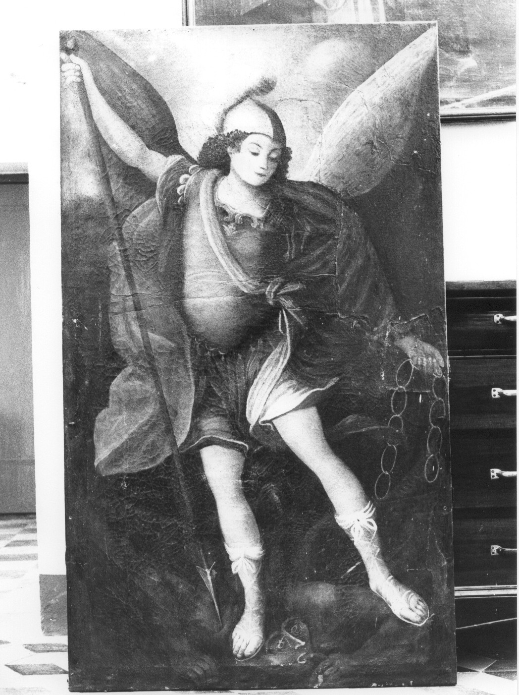 San Michele Arcangelo (dipinto, opera isolata) - ambito abruzzese (sec. XVIII)