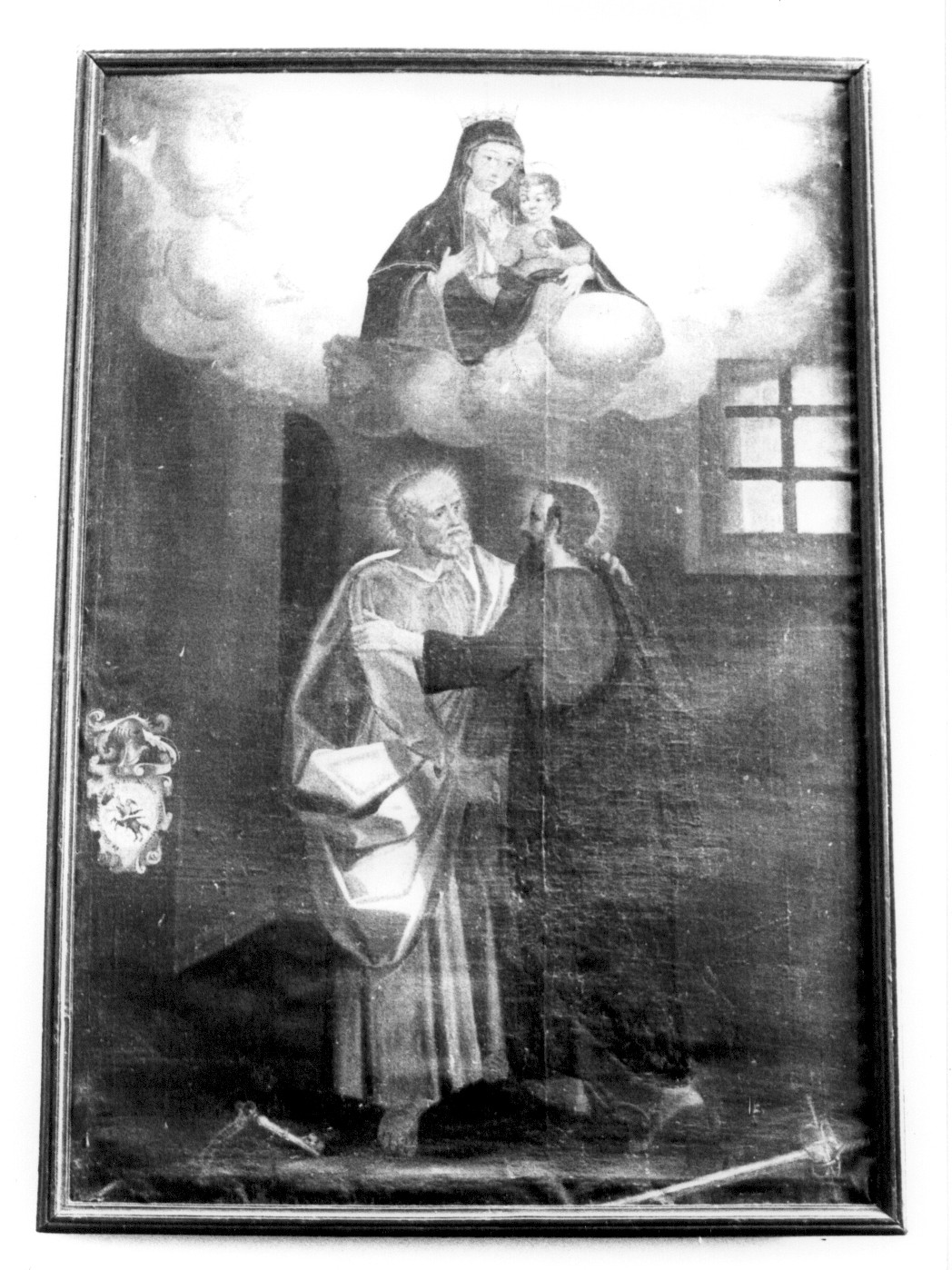 abbraccio di San Pietro e San Paolo prima del martirio (dipinto, opera isolata) - ambito abruzzese (sec. I)