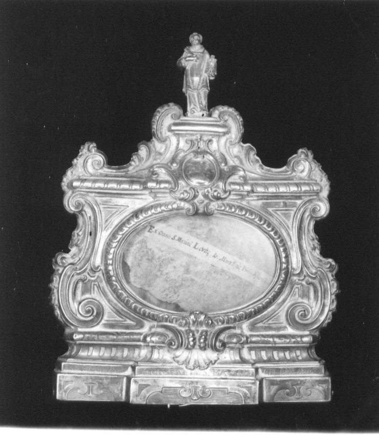 reliquiario, opera isolata - bottega abruzzese (sec. XVIII)