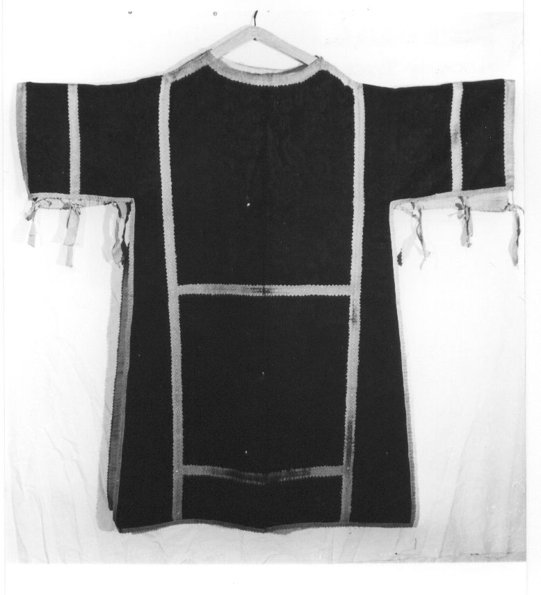 tunicella, elemento d'insieme - manifattura italiana (seconda metà sec. XVII)