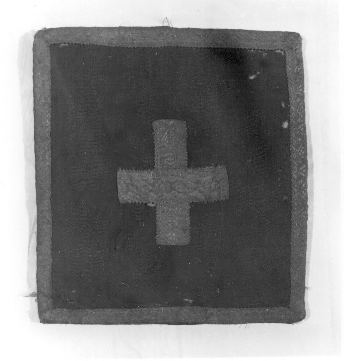 borsa, elemento d'insieme - manifattura italiana (seconda metà sec. XIX)