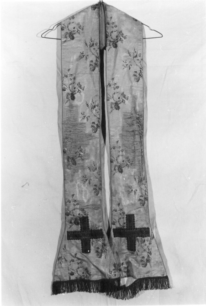 stola, opera isolata - manifattura italiana (prima metà sec. XIX)