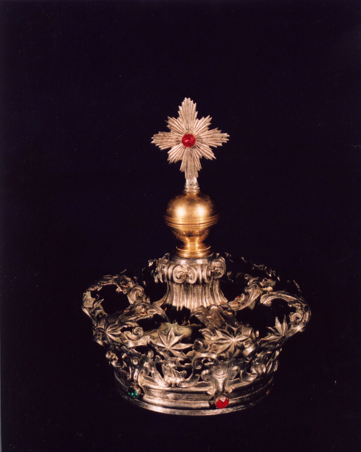 corona da statua, opera isolata - manifattura napoletana (secc. XVIII/ XIX)