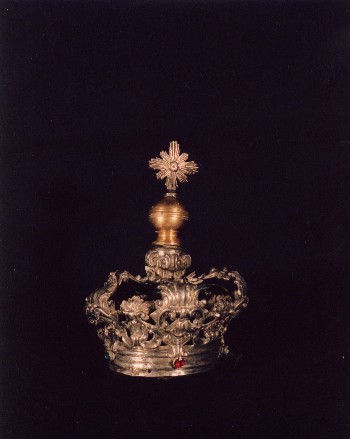 corona da statua, opera isolata - manifattura napoletana (secc. XVIII/ XIX)