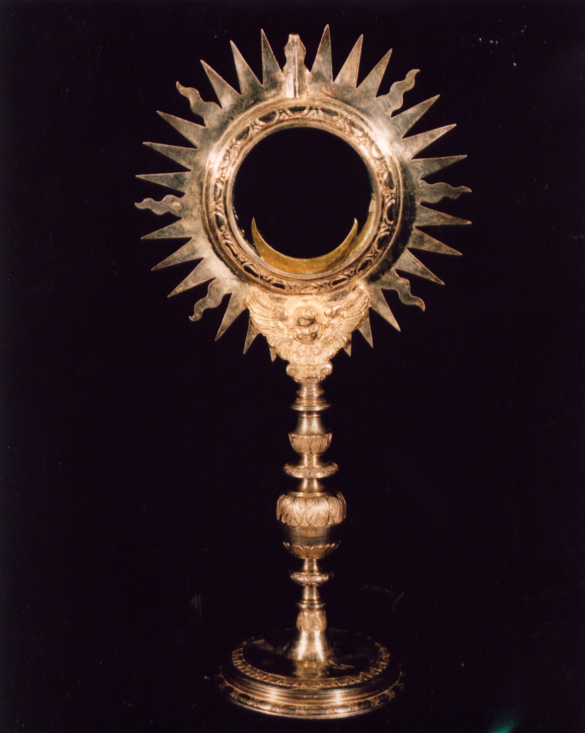 ostensorio - a raggiera, opera isolata - manifattura napoletana (sec. XVII)