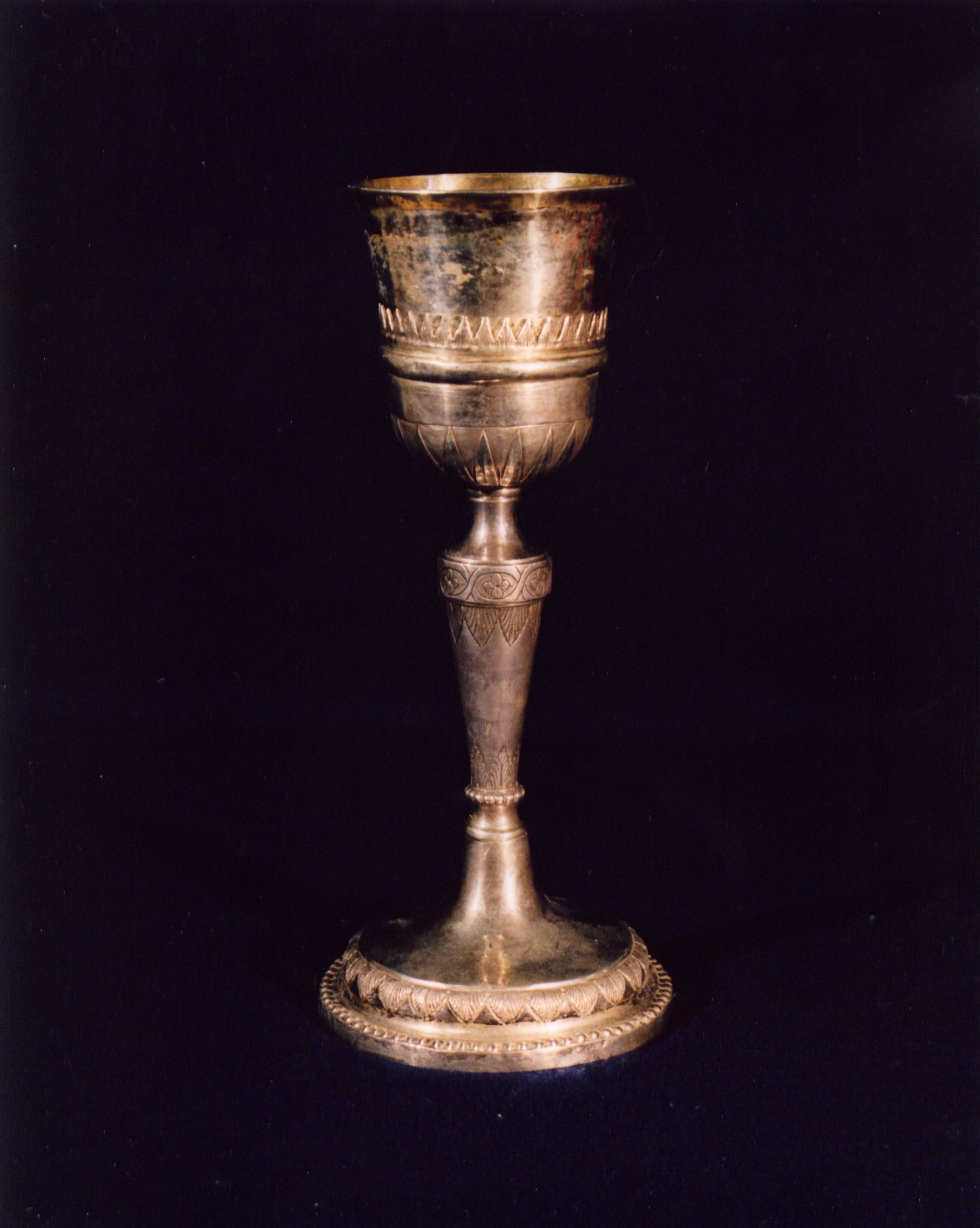 calice, opera isolata - manifattura napoletana (sec. XIX)