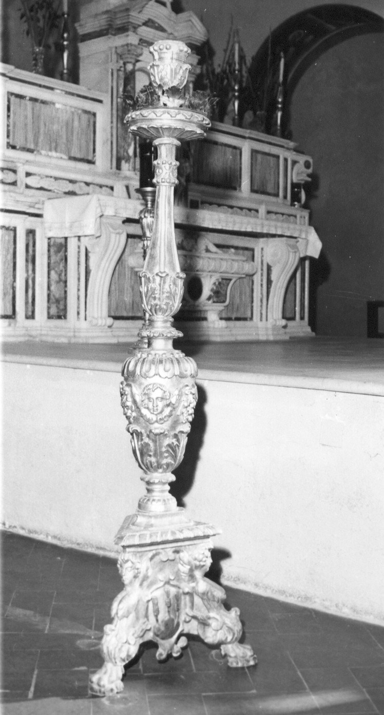 candelabro - ambito abruzzese (sec. XVIII)