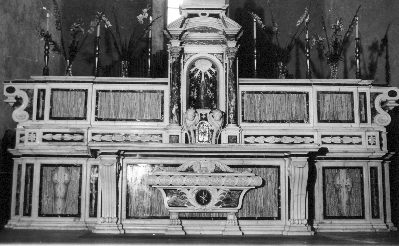 altare - ambito abruzzese (sec. XVIII)