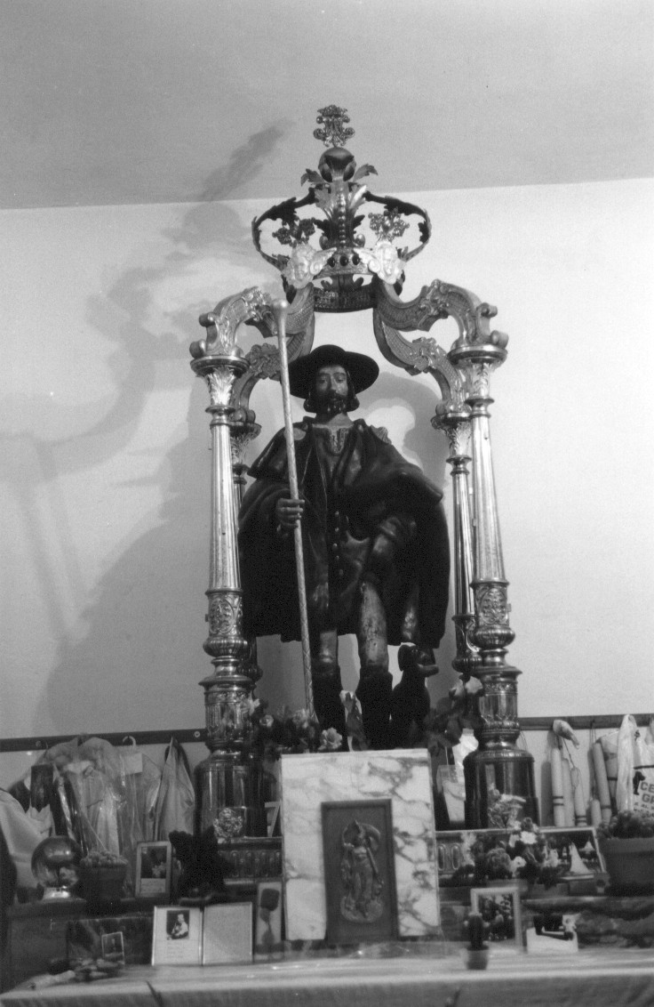 San Rocco (statua) - ambito abruzzese (sec. XIX)