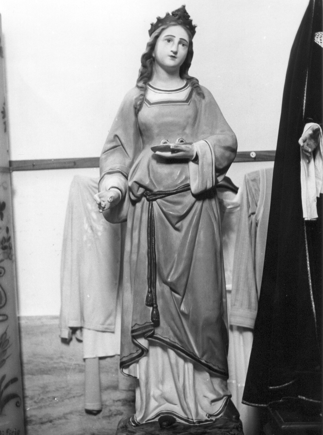 Santa Lucia (statua) - ambito abruzzese (prima metà sec. XX)