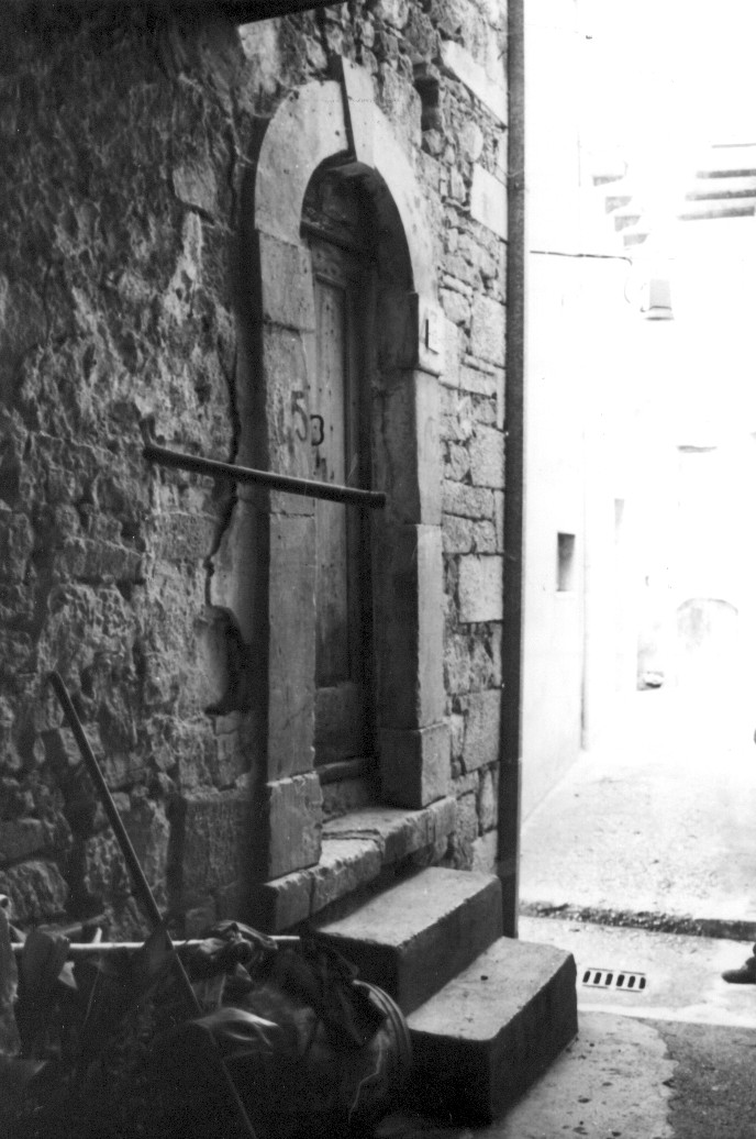 portale, elemento d'insieme - ambito Italia centrale (sec. XIX)