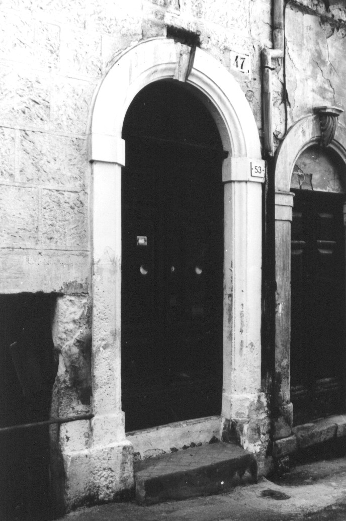 portale, elemento d'insieme - ambito Italia centrale (sec. XIX)