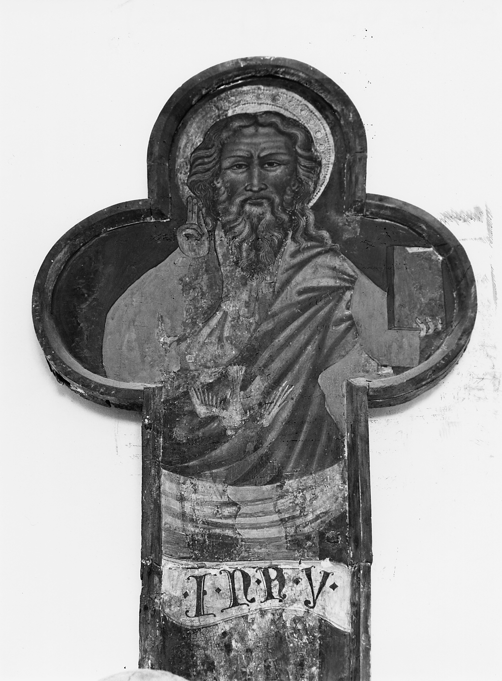crocifisso di Giovanni da Sulmona (attribuito) (sec. XV)