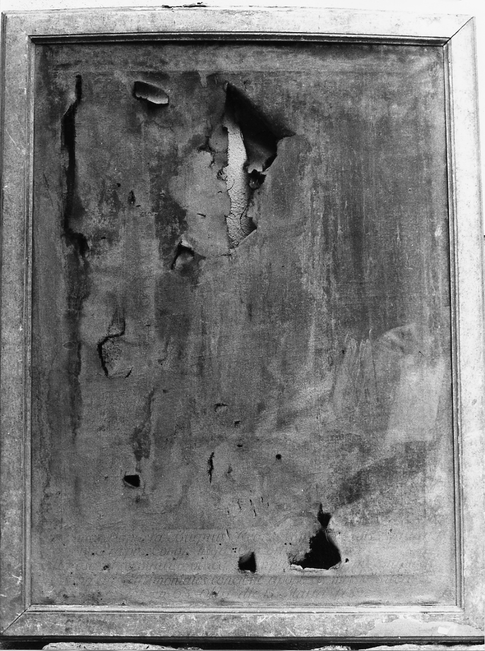 RITRATTO DI GIOVANNI BATTISTA BUGNO, RITRATTO DI ECCLESIASTICO (dipinto) - ambito Italia centrale (seconda metà sec. XVIII)