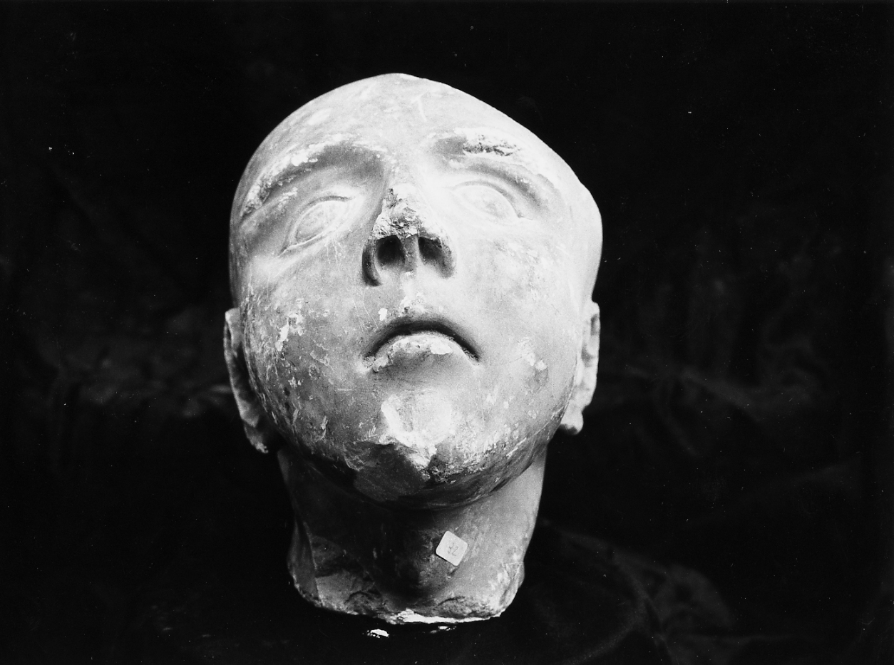 TESTA DI FANCIULLO (scultura) - ambito Italia centrale (sec. I)