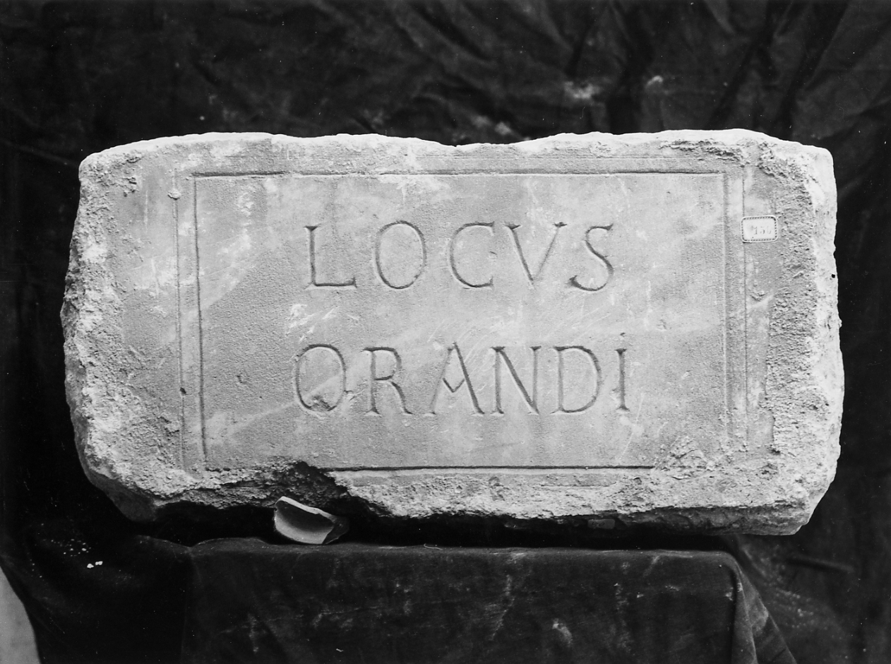 lapide - ambito Italia centrale (sec. I)