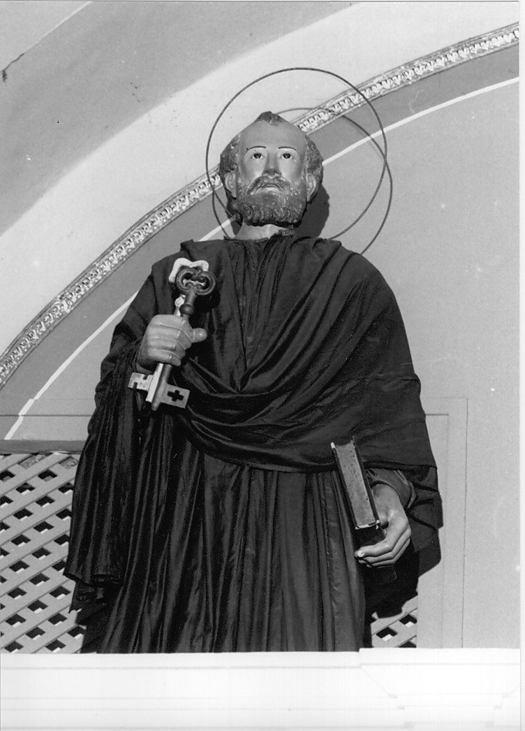 San Pietro (statua, ciclo) - ambito abruzzese (sec. XVII)