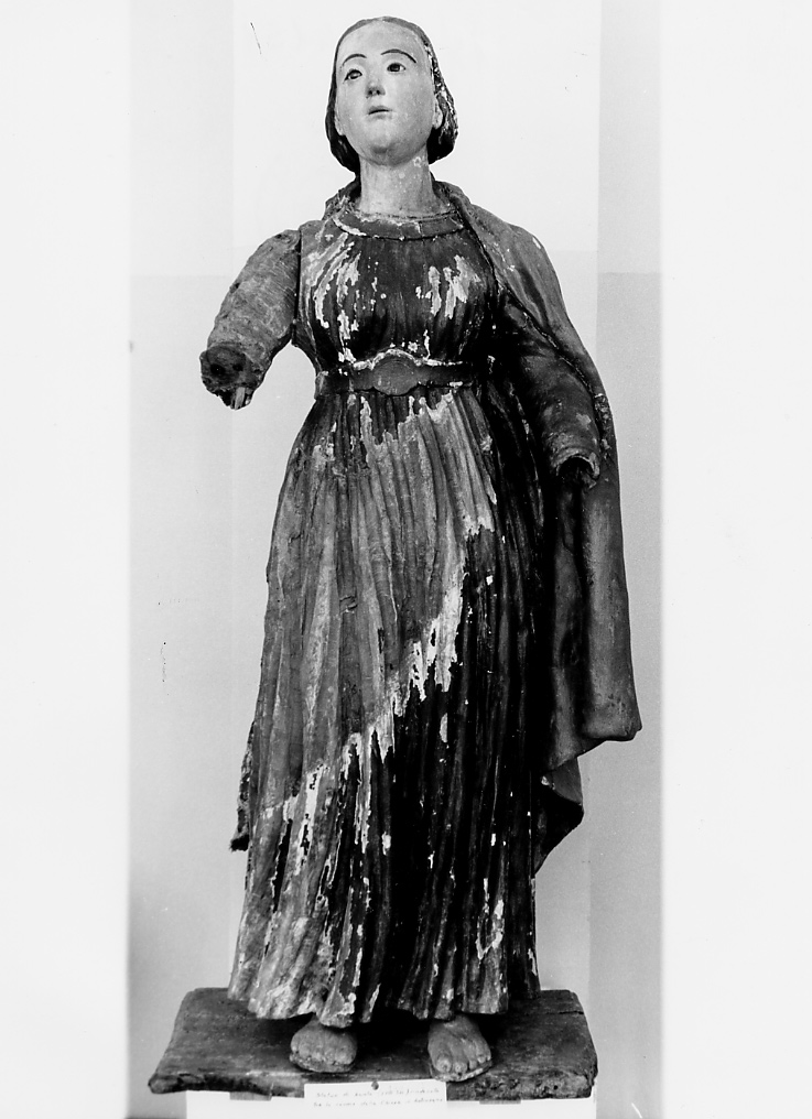 Santa (statua) - ambito Italia centrale (sec. XVIII)