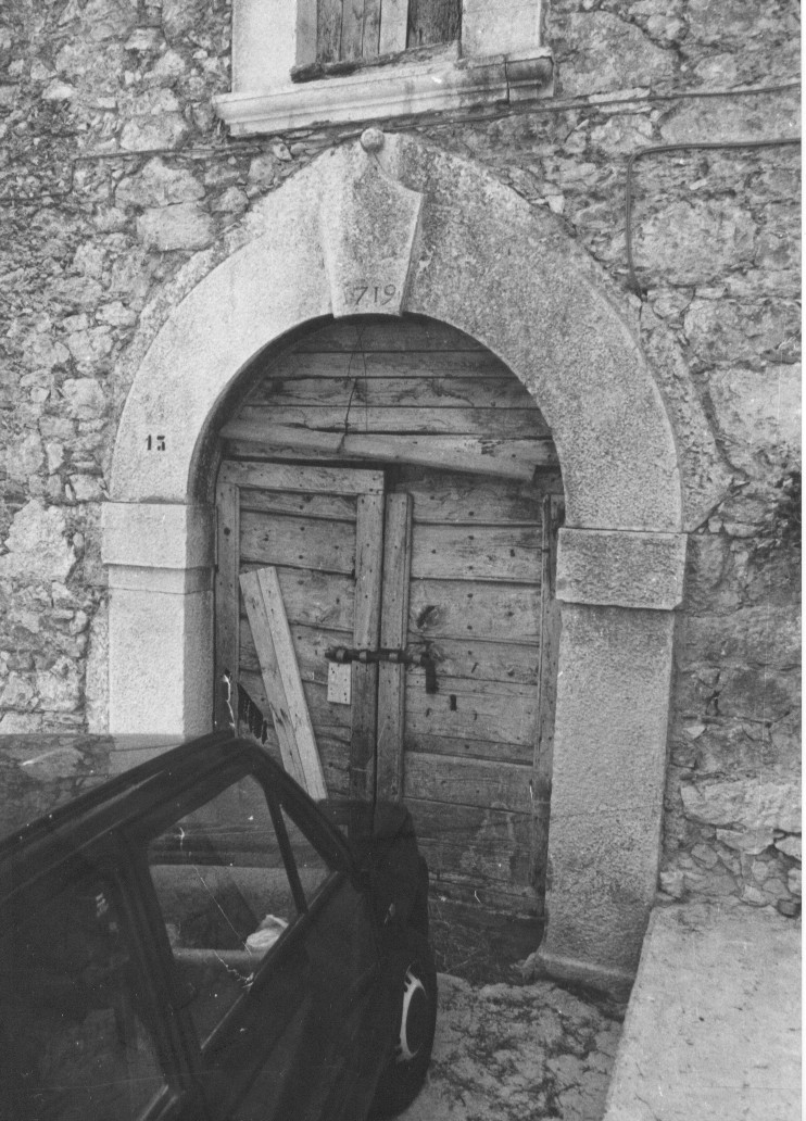 portale, opera isolata - ambito Italia centrale (sec. XVIII)