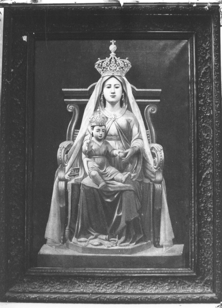 Madonna del Popolo (dipinto) di Dell'Elce (attribuito) (sec. XX)