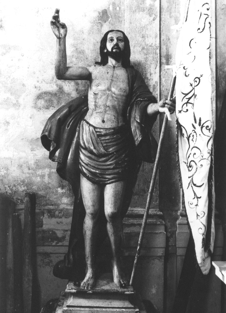 Cristo risorto (statua) - ambito Italia centrale (sec. XVIII)