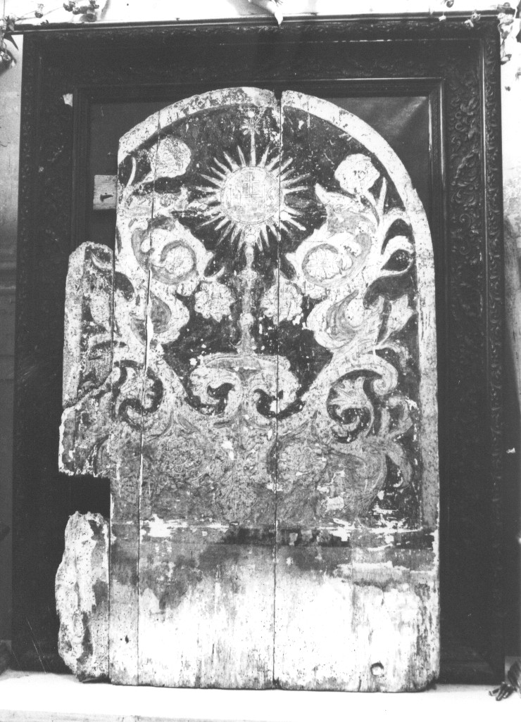 ostensorio (dipinto) - ambito Italia centrale (sec. XVIII)