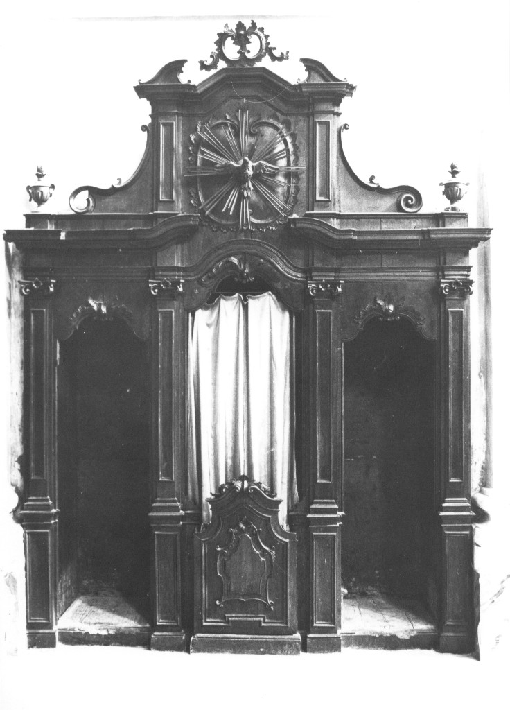 confessionale, coppia - ambito Italia centrale (sec. XIX)