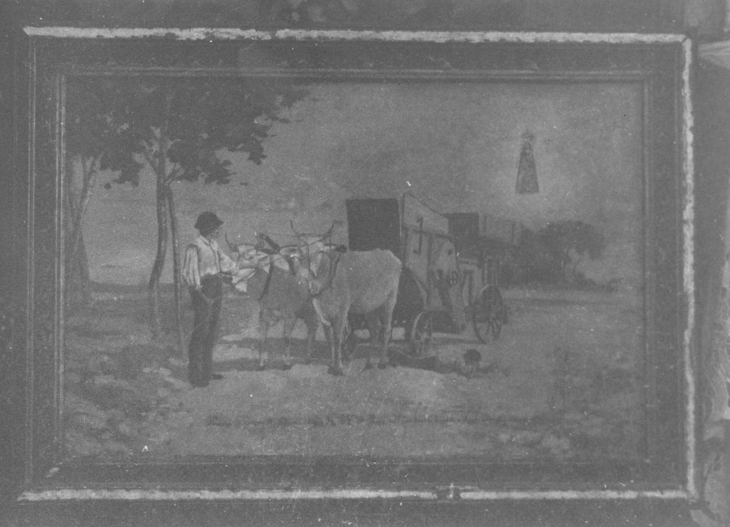 miracolo della Madonna del Popolo (dipinto) - ambito Italia centrale (sec. XX)