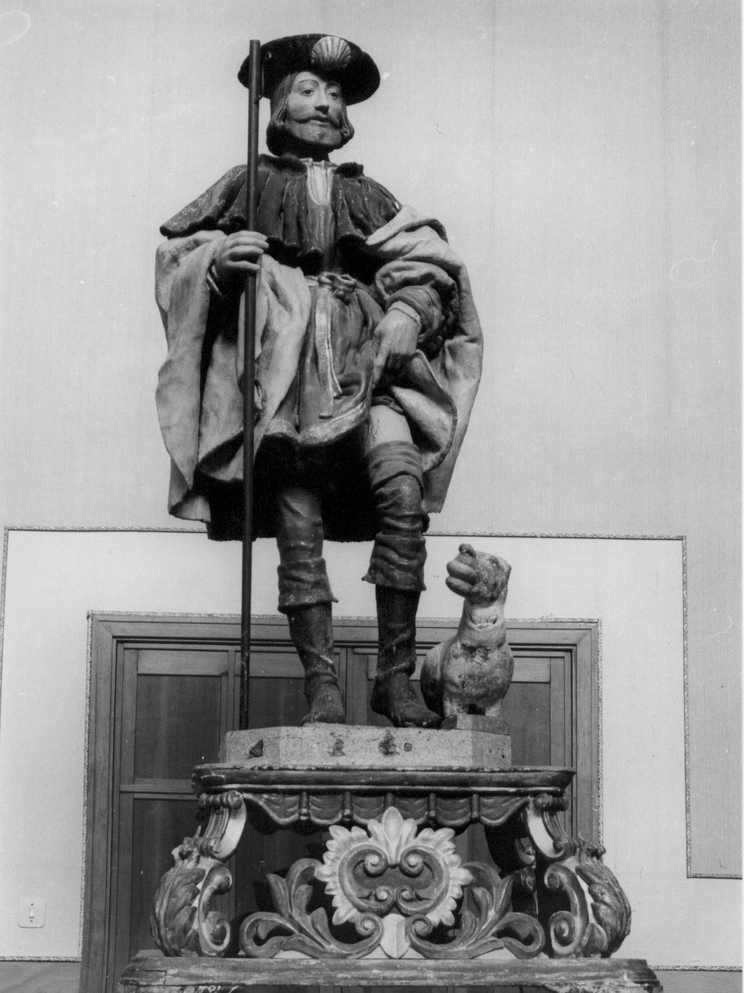 San Rocco (scultura) - ambito Italia centrale (sec. XVI)