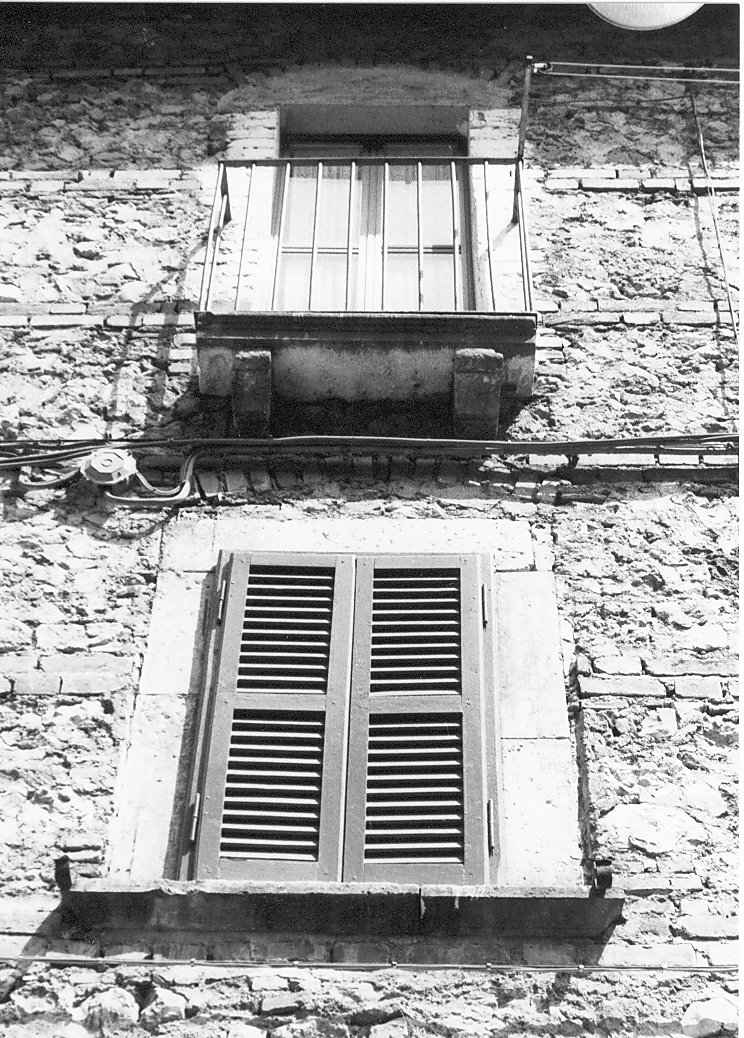 finestra, serie - ambito abruzzese (sec. I)